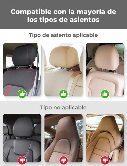 Reposacabezas laterales para el coche